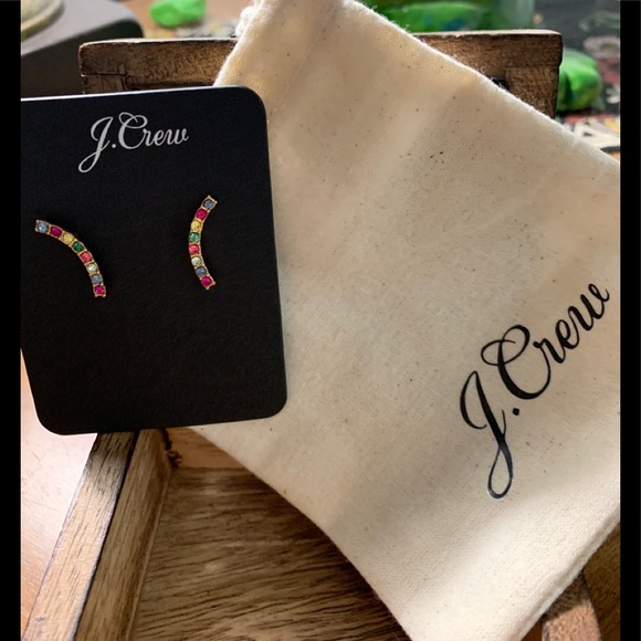 2/$25 J. Crew Multicolor Earrings, NWT - Picture 4 of 7
